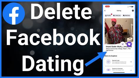 Facebook dating delete